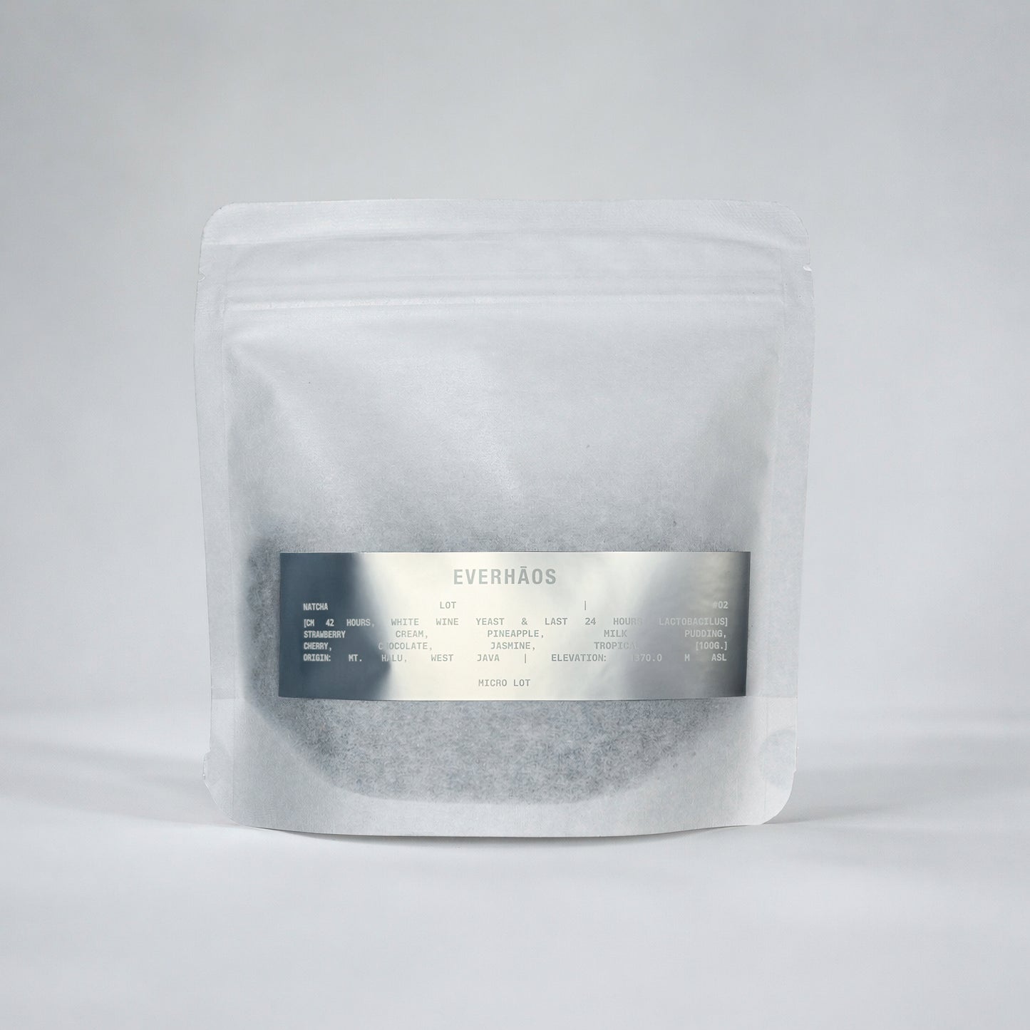 West Java Natcha Lot No.2 micro lot 100 g