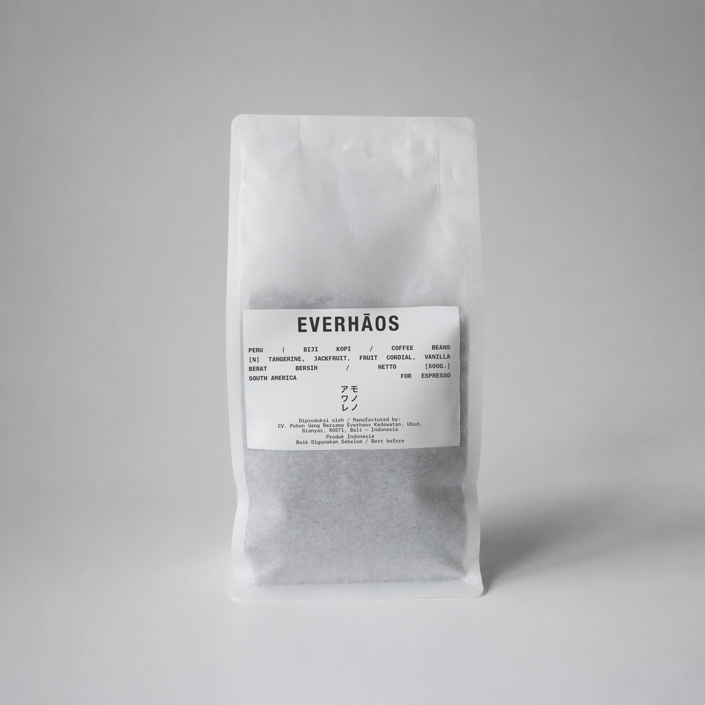 Peru for espresso 500 g