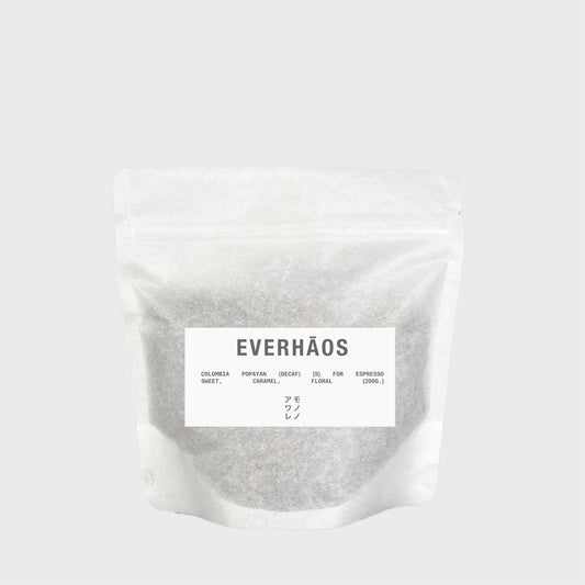 Colombia Popayan (Decaffeinated) for espresso 200 g