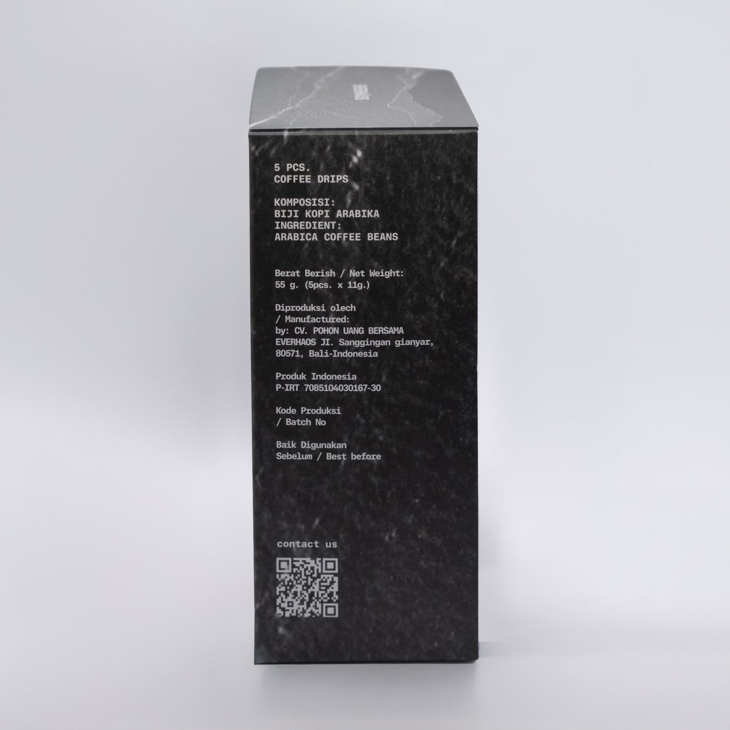 Drip box Sumatra Gayo 5x11g