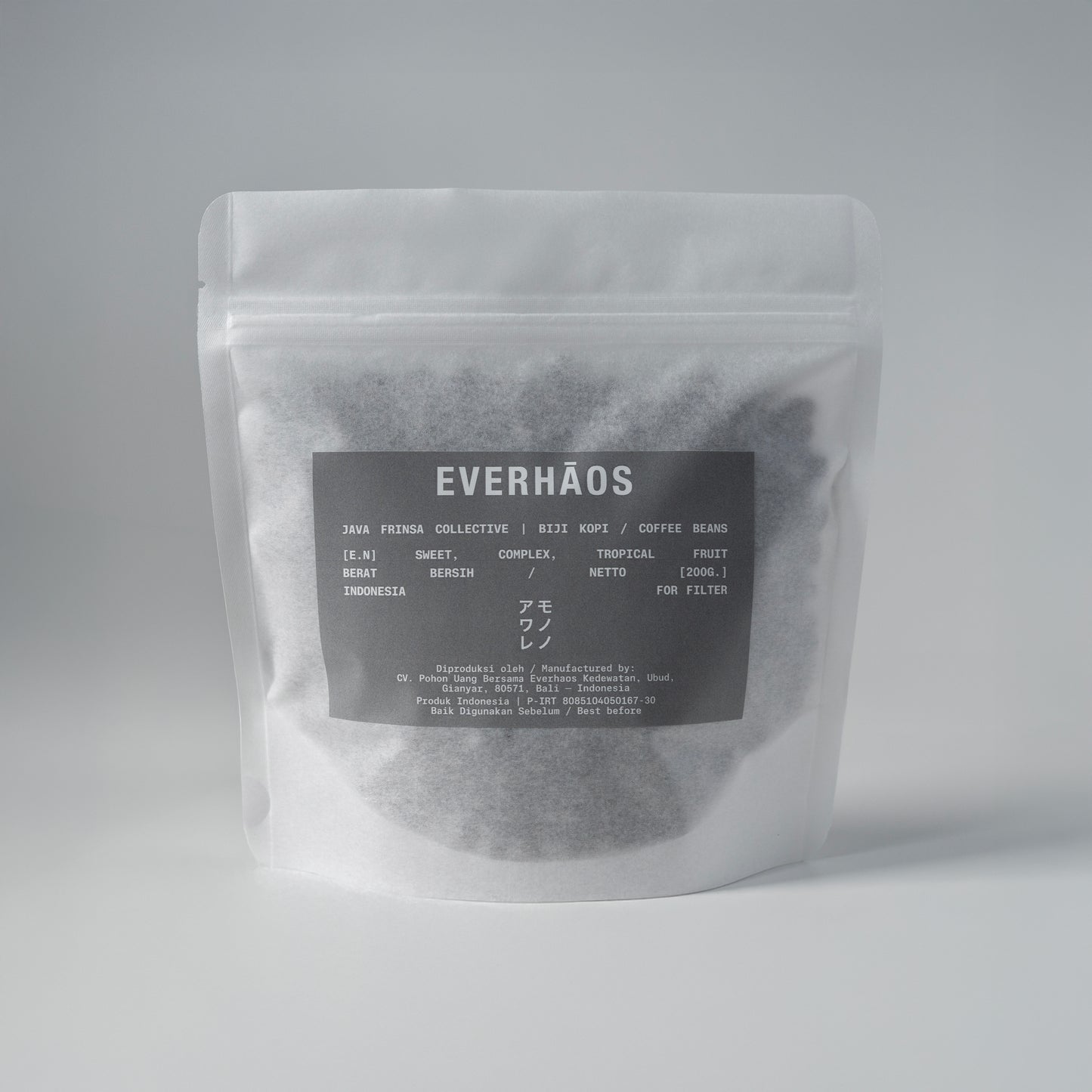 Java Frinsa Collective – Extended Natural – Filter 200 g